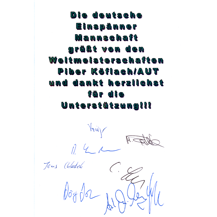 Die deutsche EInspänner Mannschaft